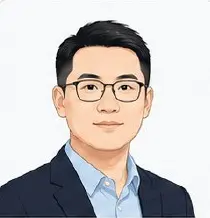 Andy Huang 團隊成員插畫肖像